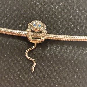 Pandora baby monkey charm